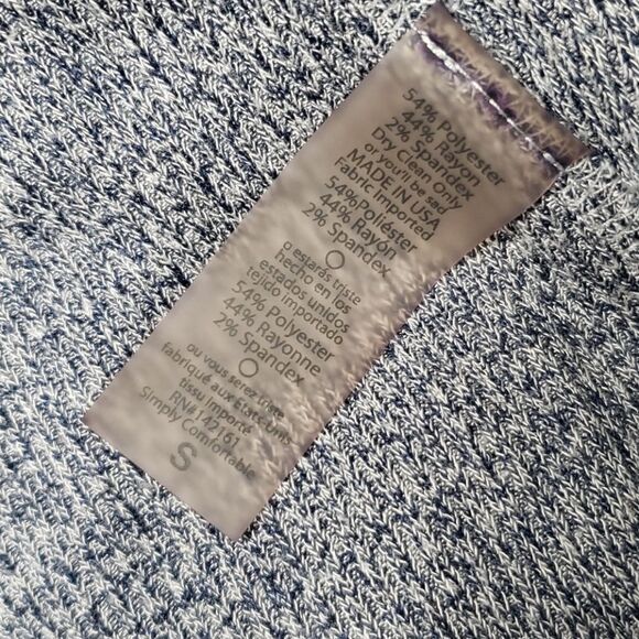 LulaRoe Heathered Gray Sweater Sarah - Picture 3 of 3